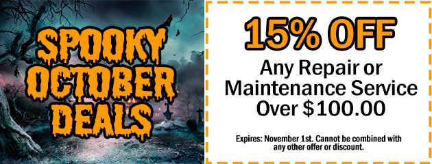 Spooky Deals - Any Repair